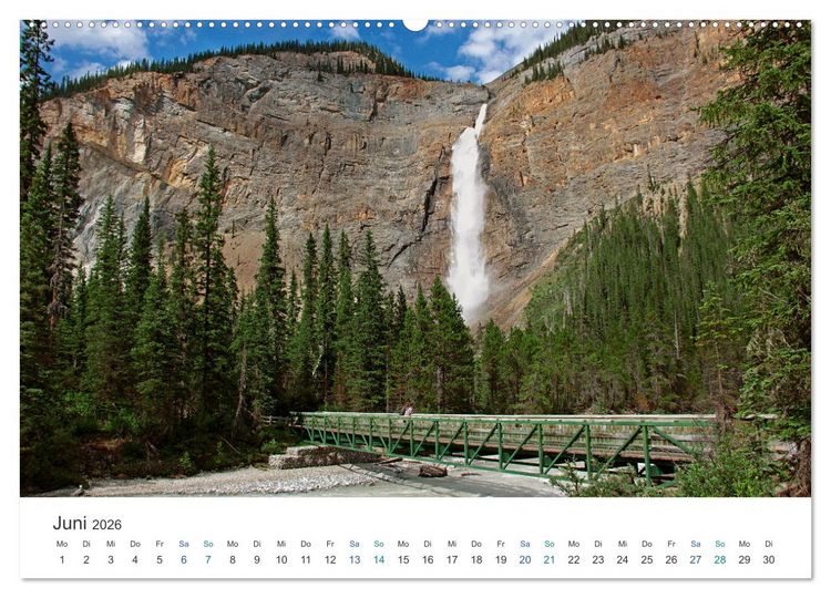 Produktbild: Reise durch Alberta und British Columbia (hochwertiger Premium Wandkalender 2026 DIN A2 quer), Kunstdruck in Hochglanz
