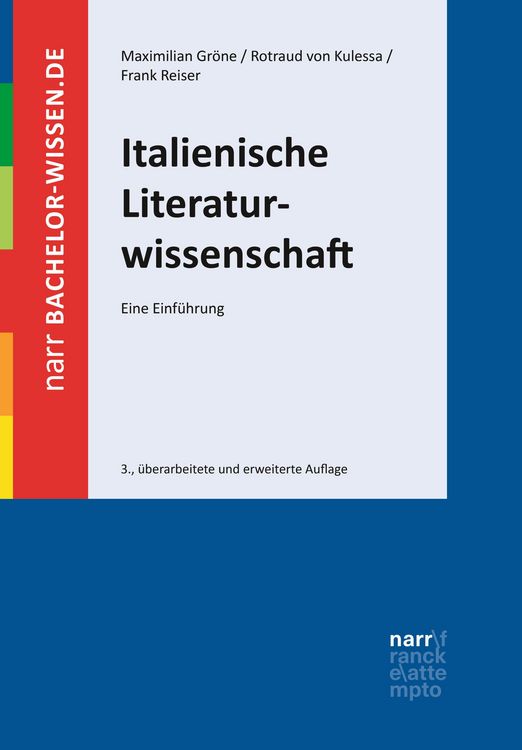 Produktbild: Italienische Literaturwissenschaft