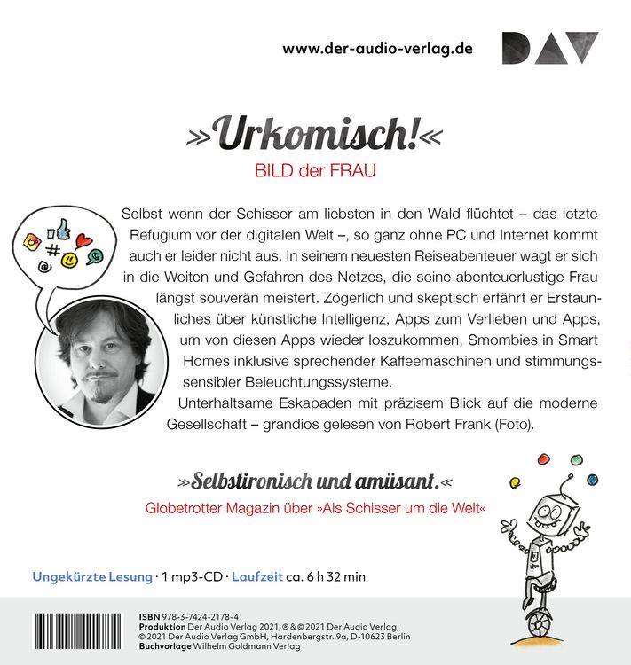 Produktbild: Als Schisser durchs Netz. Eine Berg- und Digitalfahrt der Gef&uuml;hle