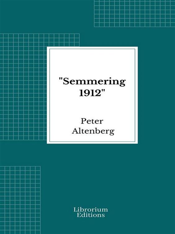 Produktbild: "Semmering 1912"