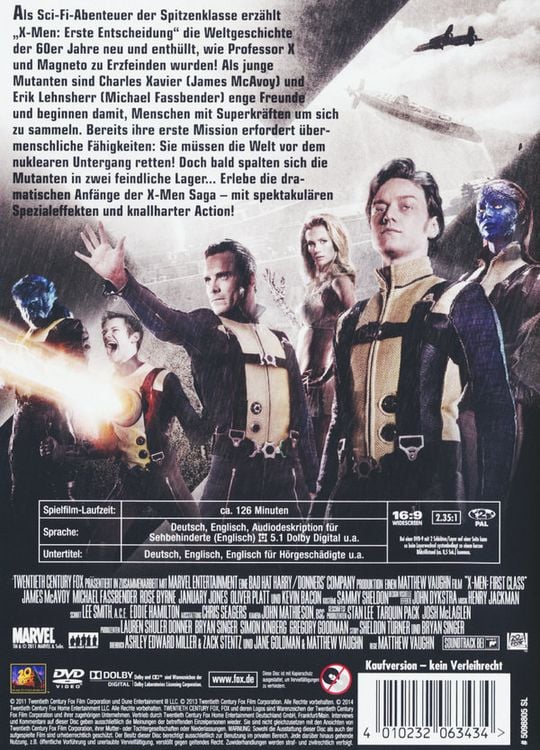 Produktbild: X-Men - Erste Entscheidung