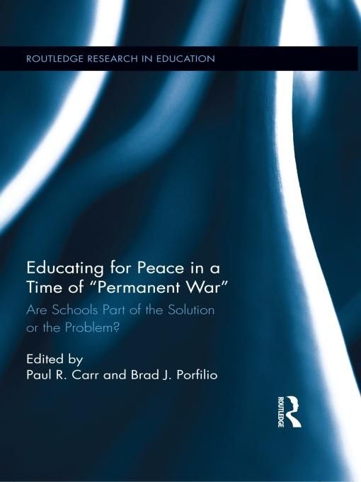 Produktbild: Educating for Peace in a Time of Permanent War