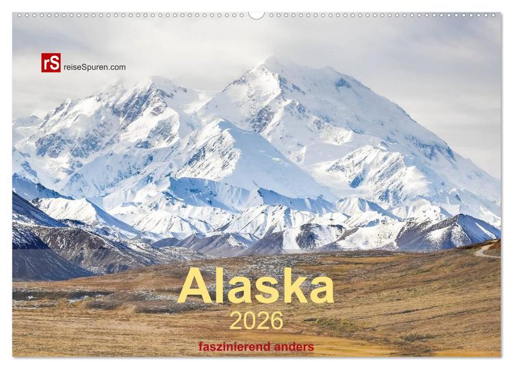 Produktbild: Alaska 2026 - faszinierend anders (Wandkalender 2026 DIN A2 quer), CALVENDO Monatskalender