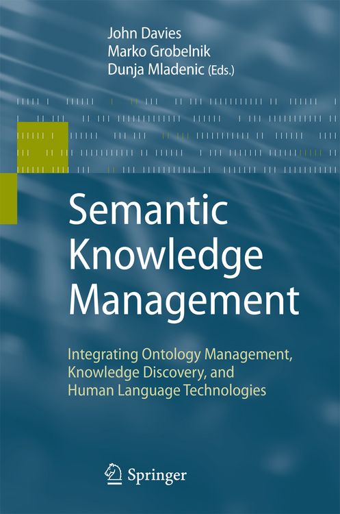 Produktbild: Semantic Knowledge Management