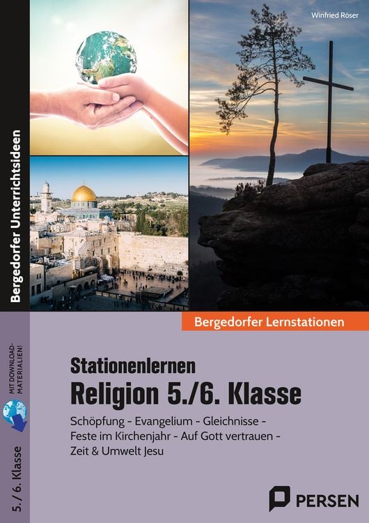 Produktbild: Stationenlernen Religion 5./6. Klasse