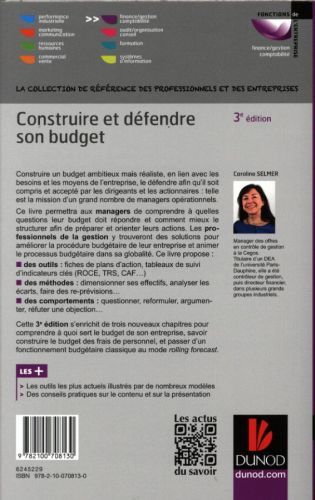 Produktbild: Construire et d&eacute;fendre son budget