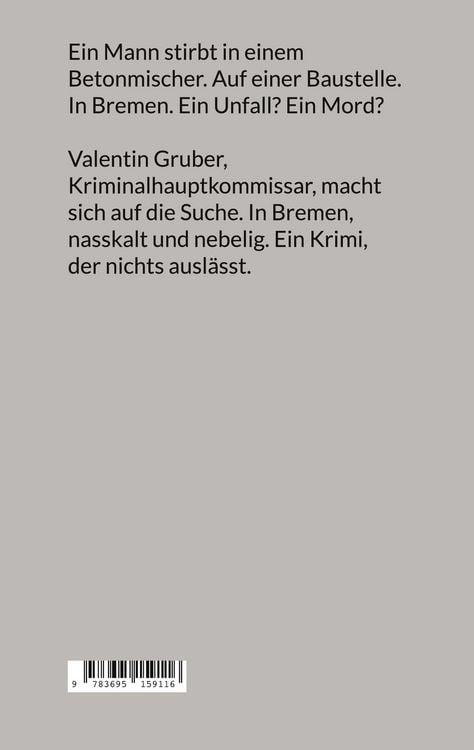 Produktbild: Der Tote im Betonmischer