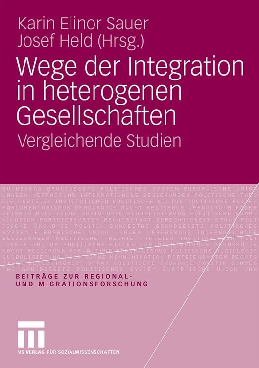 Produktbild: Wege der Integration in heterogenen Gesellschaften