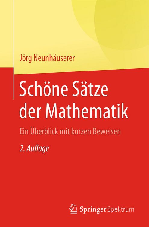 Produktbild: Sch&ouml;ne S&auml;tze der Mathematik