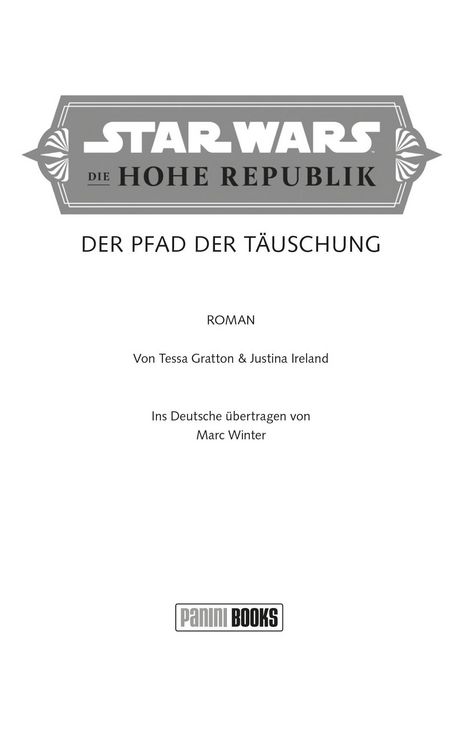 Produktbild: Star Wars: Die Hohe Republik - Der Pfad der T&auml;uschung