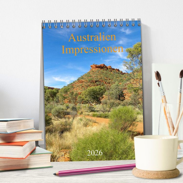 Produktbild: Australien - Impressionen (Tischkalender 2026 DIN A5 hoch), CALVENDO Monatskalender