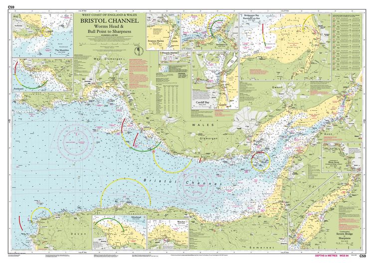 Produktbild: C59 Bristol Channel, Imray Chart