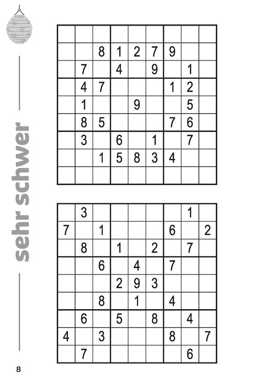 Produktbild: Maxi-Buch Sudoku Band 8