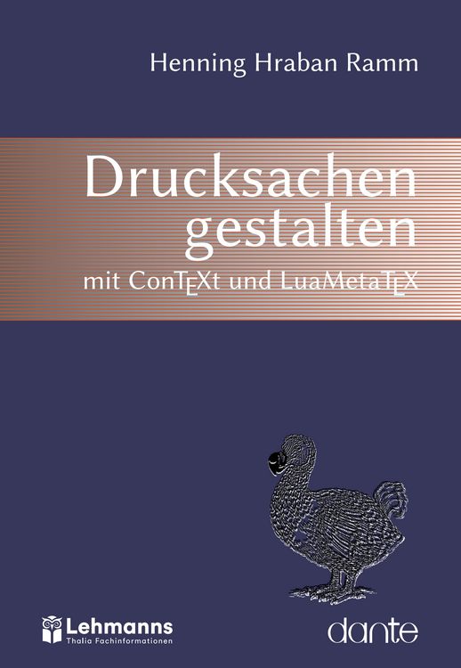 Produktbild: Drucksachen gestalten mit ConTEXt und LuaMetaTEX