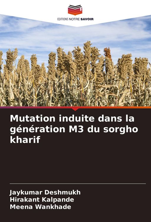 Produktbild: Mutation induite dans la g&eacute;n&eacute;ration M3 du sorgho kharif