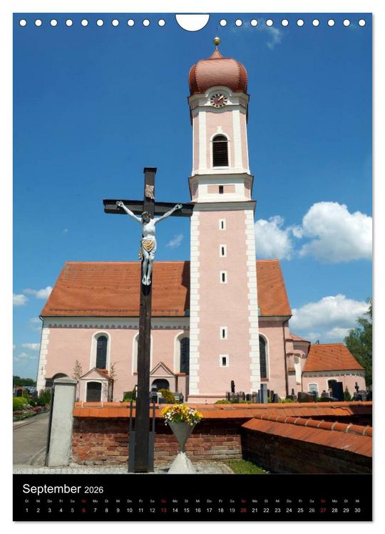 Produktbild: Kirchen in Deutschland - G&ouml;ttliche Perlen aus Menschenhand (Wandkalender 2026 DIN A4 hoch), CALVENDO Monatskalender