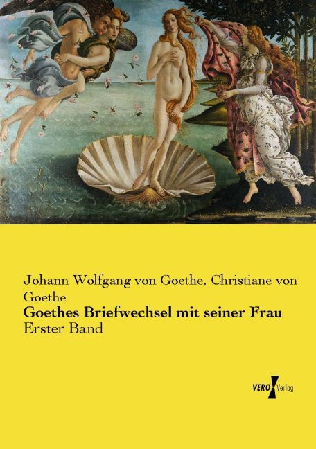 Produktbild: Goethes Briefwechsel mit seiner Frau