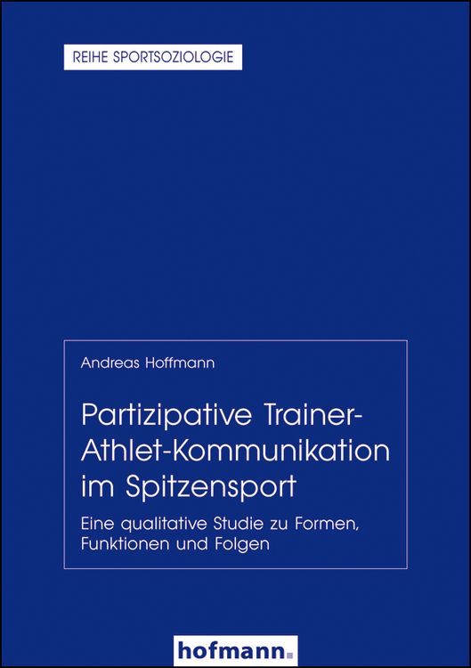 Produktbild: Partizipative Trainer-Athlet-Kommunikation im Spitzensport