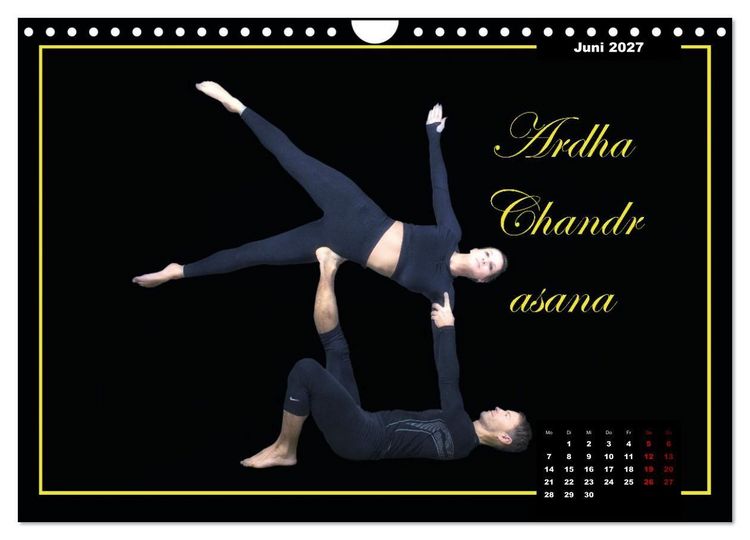 Produktbild: Yoga - Asana (Wandkalender 2027 DIN A4 quer), CALVENDO Monatskalender