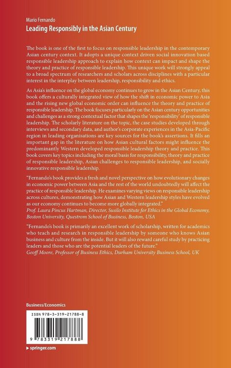 Produktbild: Leading Responsibly in the Asian Century