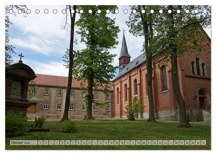 Produktbild: Das Eichsfeld - idyllisch, historisch, wundersch&ouml;n (Tischkalender 2026 DIN A5 quer), CALVENDO Monatskalender
