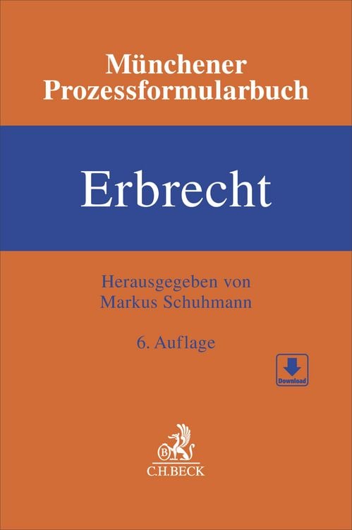 Produktbild: M&uuml;nchener Prozessformularbuch Erbrecht
