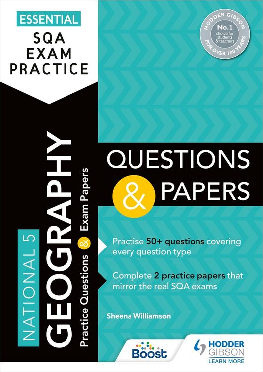 Produktbild: Essential SQA Exam Practice: National 5 Geography Questions and Papers