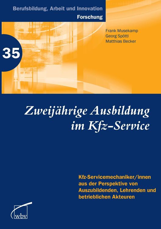 Produktbild: Zweij&auml;hrige Berufsausbildung im Kfz-Service