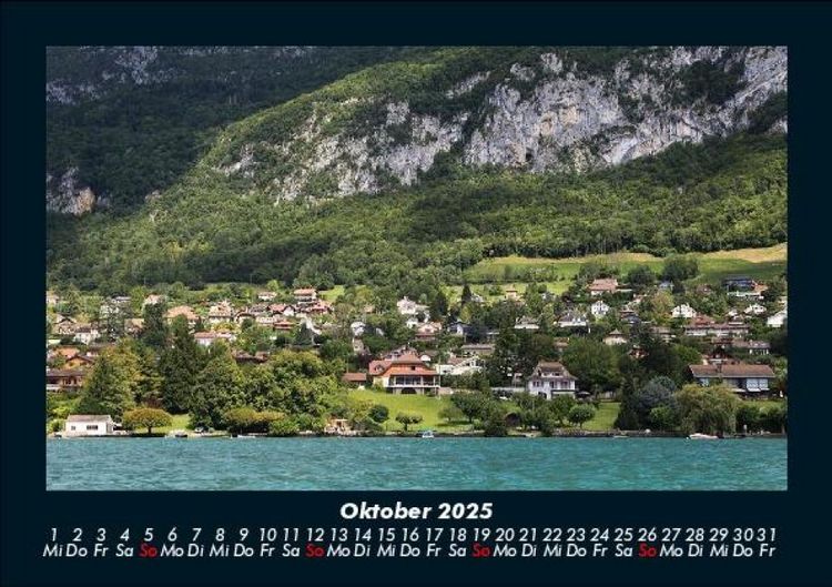 Produktbild: Landschaftskalender 2025 Fotokalender DIN A5