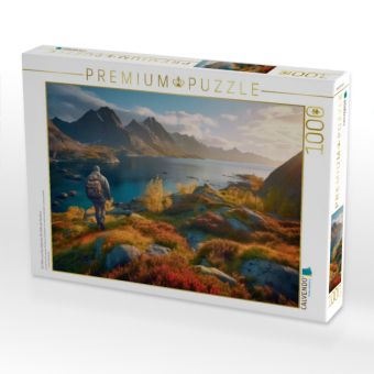 Produktbild: CALVENDO Puzzle Ein Motiv aus dem Kalender Die Stille des Nordens | 1000 Teile Lege-Gr&ouml;&szlig;e 64x48cm Foto-Puzzle f&uuml;r gl&uuml;ckliche Stunden