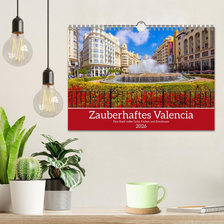 Produktbild: Zauberhaftes Valencia (Wandkalender 2026 DIN A4 quer), CALVENDO Monatskalender