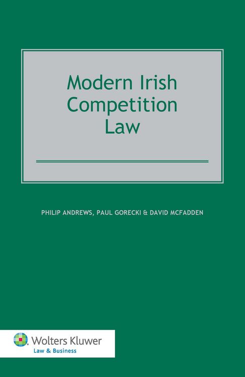 Produktbild: Modern Irish Competition Law