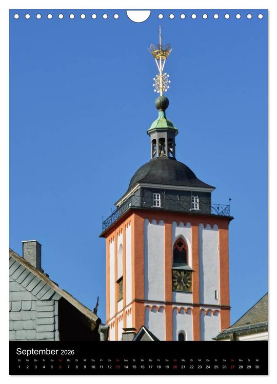 Produktbild: Traumhaftes Siegerland 2026 (Wandkalender 2026 DIN A4 hoch), CALVENDO Monatskalender