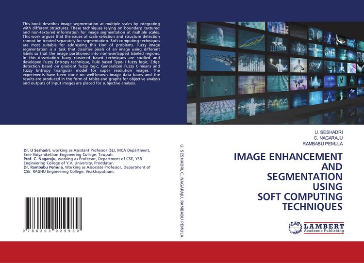 Produktbild: IMAGE ENHANCEMENT AND SEGMENTATION USING SOFT COMPUTING TECHNIQUES
