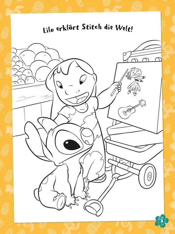 Produktbild: Disney Kreative Besch&auml;ftigung: Stitch: Mein lustiges Stickerbuch