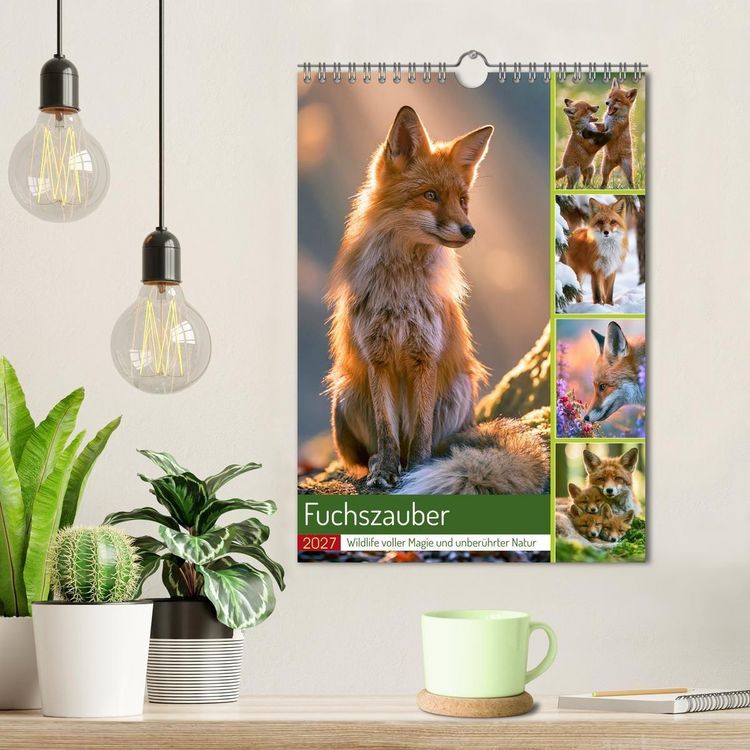 Produktbild: Fuchszauber (Wandkalender 2027 DIN A4 hoch), CALVENDO Monatskalender