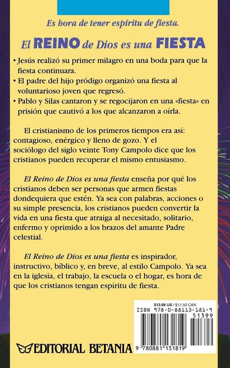 Produktbild: El Reino de Dios Es Una Fiesta = The Kingdom of God Is a Party