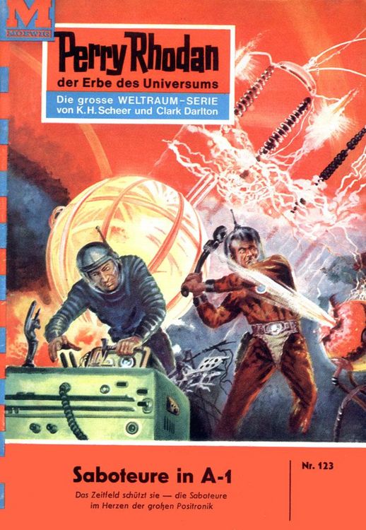 Produktbild: Perry Rhodan 123: Saboteure in A-1