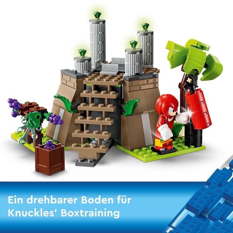 Produktbild: LEGO Sonic the Hedgehog Knuckles und der Schrein des Master Emerald 76998