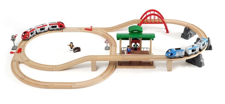 Produktbild: Brio Gro&szlig;es Bahn-Reisezug Set