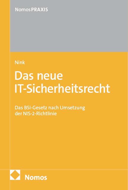 Produktbild: Das neue IT-Sicherheitsrecht
