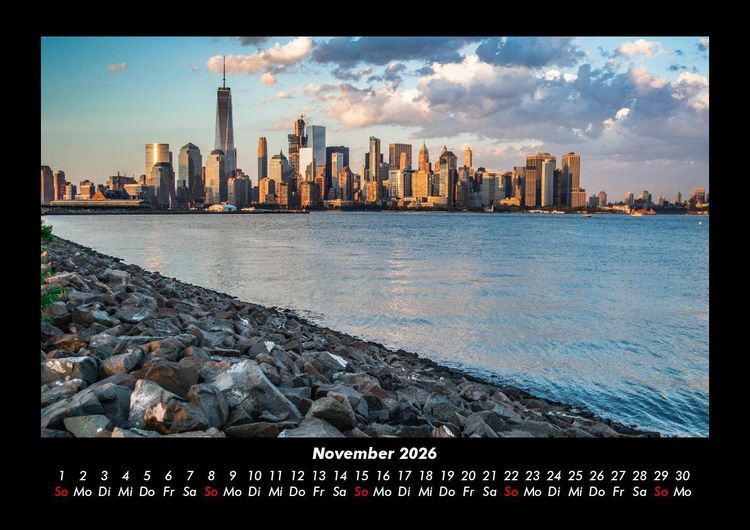 Produktbild: New York 2026 Fotokalender DIN A3