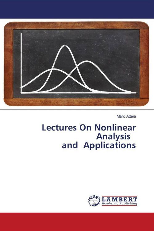 Produktbild: Lectures On Nonlinear Analysis and Applications