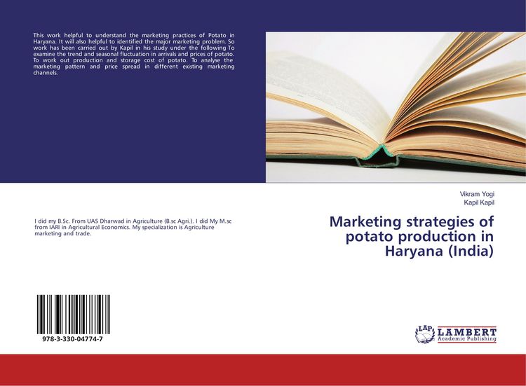 Produktbild: Marketing strategies of potato production in Haryana (India)