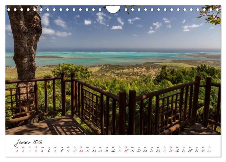 Produktbild: Mauritius - Momente einer Insel (Wandkalender 2026 DIN A4 quer), CALVENDO Monatskalender