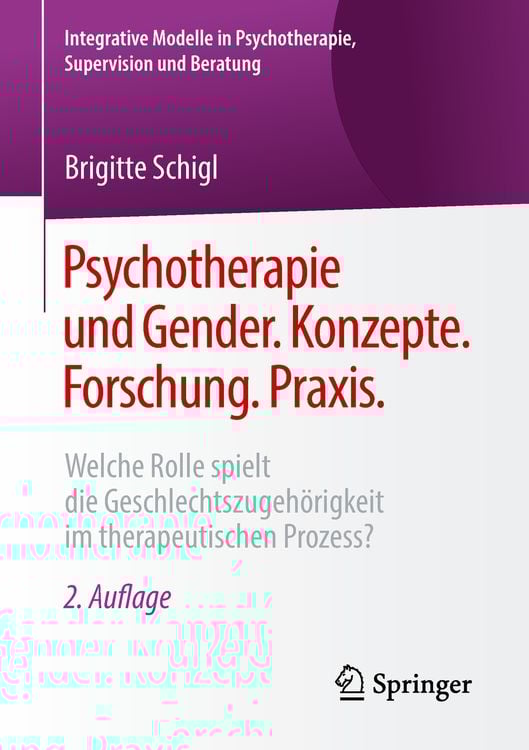Bild vom Artikel Psychotherapie und Gender. Konzepte. Forschung. Praxis. vom Autor Brigitte Schigl