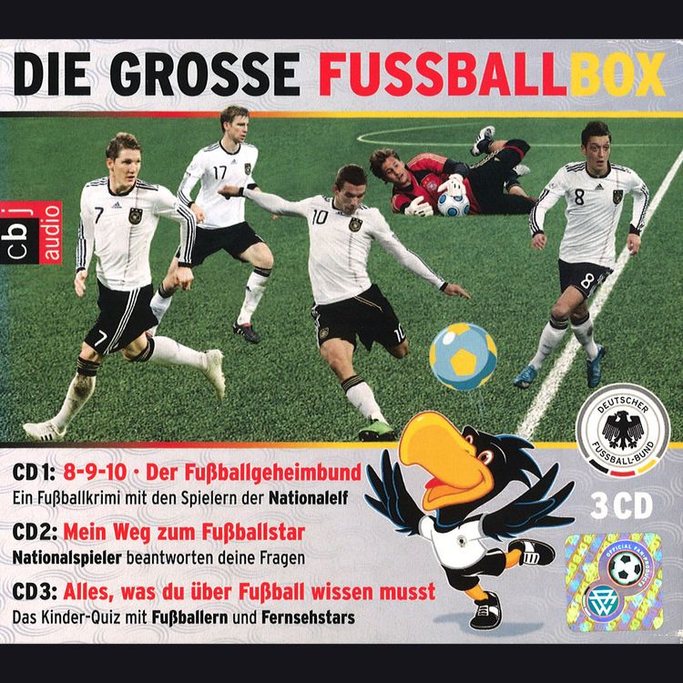 Produktbild: Die gro&szlig;e Fu&szlig;ball-Box - Mit den Stars der deutschen Nationalmannschaft