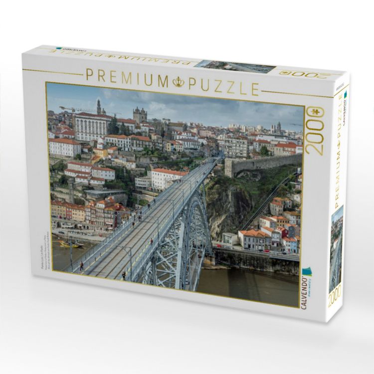 Produktbild: CALVENDO Puzzle Ponte Luis I. in Porto | 2000 Teile Lege-Gr&ouml;&szlig;e 90x67cm Foto-Puzzle f&uuml;r gl&uuml;ckliche Stunden