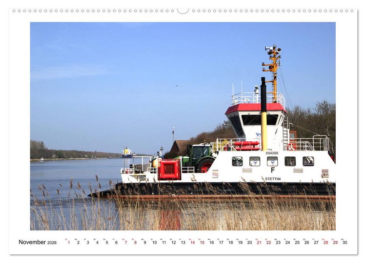 Produktbild: Zwischen Hochdonn & Brunsb&uuml;ttel: P&ouml;tte gucken am Kanal (Wandkalender 2026 DIN A2 quer), CALVENDO Monatskalender