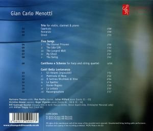 Produktbild: Thorsen/Martin/Brewer/Vignoles: Trio/Five Songs/Cantilena E